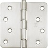 Stone Harbor Hardware 4" Door Hinges, 1/4" Radius Corner, Satin