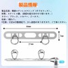 KASELIN Strap Holder, Smartphone Strap Holder, 2 Gangs, Double Ring,