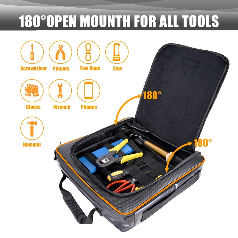 Sresk UTV Under Seat Bag Gear Storage Tool Pouch Storage