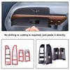 4Pcs Front and Rear Doors Window Lift Switch Button Panel