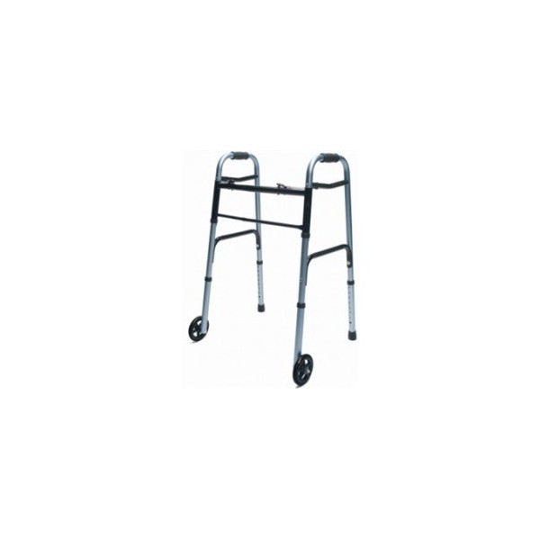 Lumex ColorSelect Adult Walker with Wheels - EVERYDAY WALKER W/