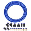 sourcing map Pneumatic 8mm OD Polyurethane PU Air Hose Tubing