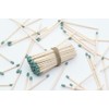 4" Inch Long Wooden Refill Matchsticks with Strike Stickers -