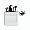 Wall Sticker, Power Switch Sticker, Cute, Penguin, Wallpaper, Decoration, Interior,