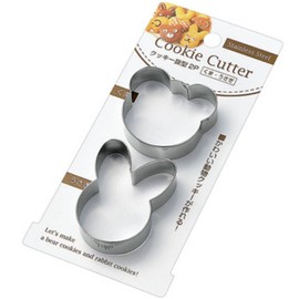 Echo Metal Cookie Cutter Silver Bear, Rabbits 0736 – 111 