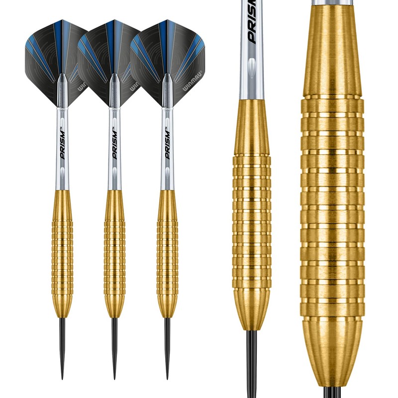 WINMAU Neutron 24 gram Brass Darts with Prism Flights and