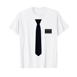 Funny Mormon Missionary Costume LDS Elder Tie T-Shirt