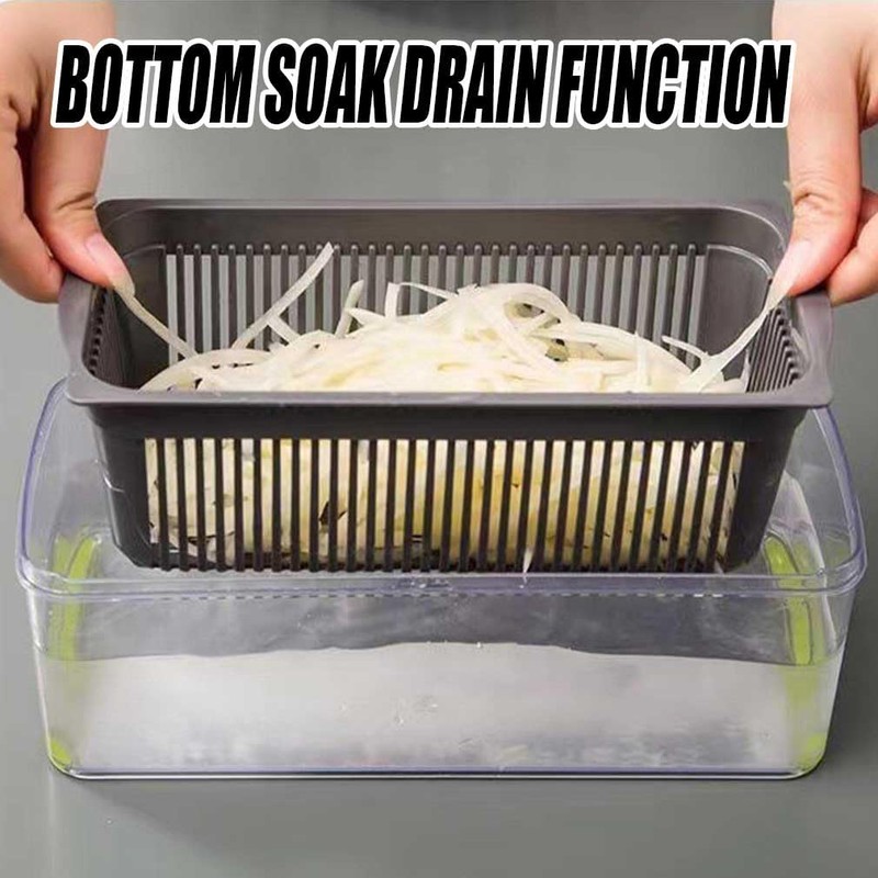 16 in 1 Vegetable Chopper Mandoline Vegetable Slicer Multifunctional with