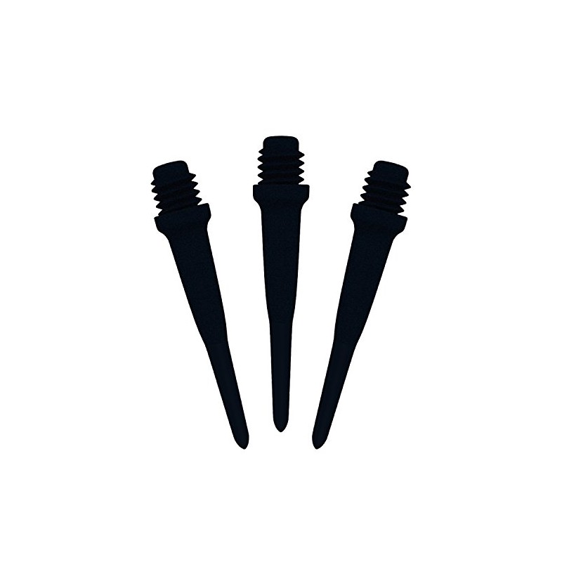 CyeeLife Darts Tip 2BA & 25mm Black Point Tip 100-Piece