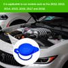 QKWL Car Washer Fluid Cap, Windshield Washer Fluid Cap, Windshield