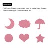 sourcing map EVA Foam Panels Pink 19.7 x 17.7 Inches