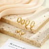 Gold Hoop Earrings for Women Stacks - Dainty Gold Plated