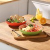 Metahom Ceramic Pasta Bowls, 40 Oz Large Salad Bowls, 8.75''