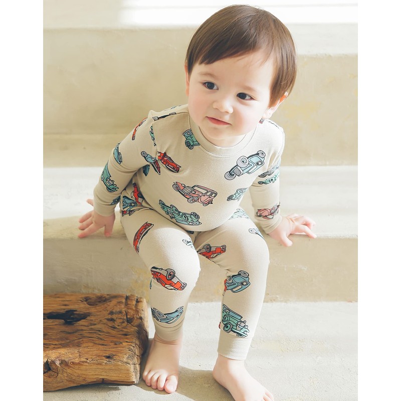 VAENAIT BABY Infant Toddler Girls Boys Pajamas Pjs 2pcs Set