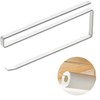 BOJIDO Kitchen Paper Holder, Under Cabinet, Hanging, Wall Mounted, Fits