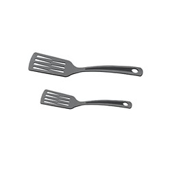 Dynore Black Nylon Spatula Turner for Nonstick- Set of 2