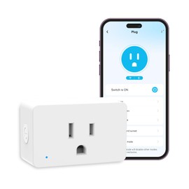 DAYBETTER Smart Plug 15A/1800W, Smart Plugs That Work with Alexa and Google Home, 2.4GHz WiFi Bluetooth Alexa Smart Plugs, Smart Outlet with APP Control, Timer & Schedule, 1Pack
