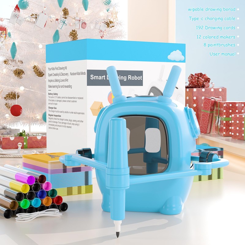 Art Enlightenment Drawing Robot: Educational Interactive Learning Toy for Kids