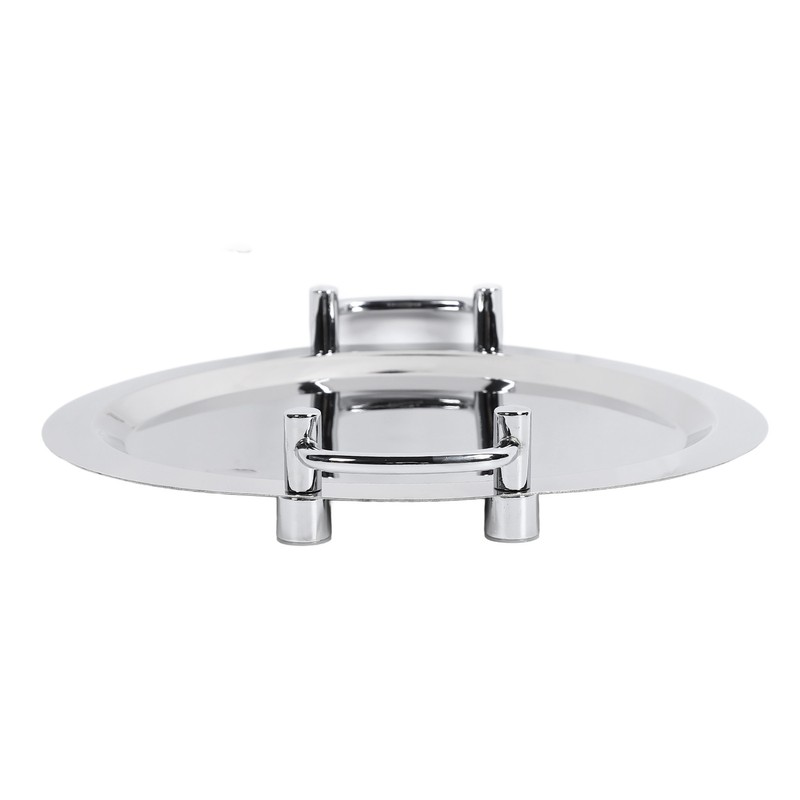 Stainless Steel Buffet Plate Bright Mirror Finish Serving Tray with