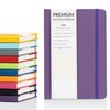 Bullet Journal A5 Dotted Notebook with Faux Leather Hardback Cover