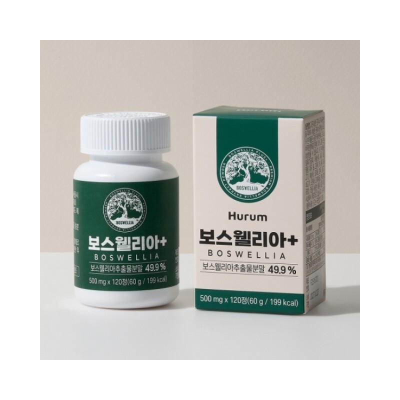 Hurum Boswellia Boswellia Boswellia Boswellia 120 tablets / 보스엘리아 보스월리아
