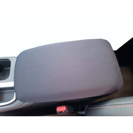 Car Console Covers Plus Designed for Honda Ridgeline 2006-2013 Neoprene Auto Armrest Center Console Cover Protector Made in USA Gray