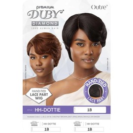 Outre Duby Diamond Lace Part Wig - Human Hair - Dottie (DR GINGER)