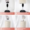 lifeholder Table Lamp with Motion Sensor and Constant on Mode,