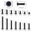 #10-24 x 1/2" Machine Screws, Phillips Flat Head, 304 Stainless