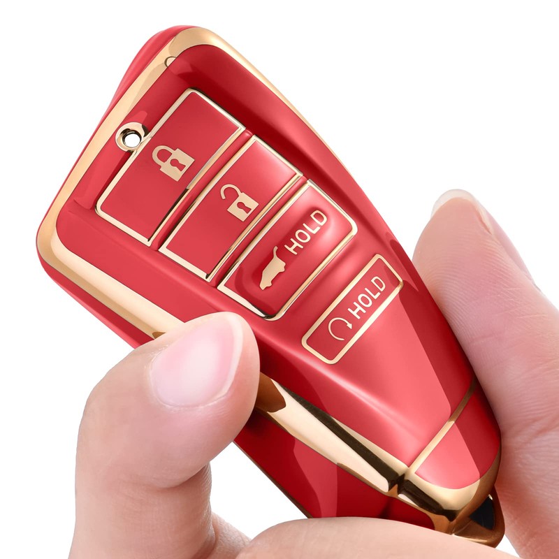 ELOHEI Key Fob Cover for Acura ,Soft TPU Key Fob