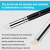 Qianyu Miniature Painting Dry Brush Set 6 Sizes Professional Hobby