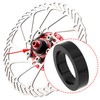 OTOTEC 4Pcs 5mm Bike Hub Conversion Spacers Gasket for 100mm