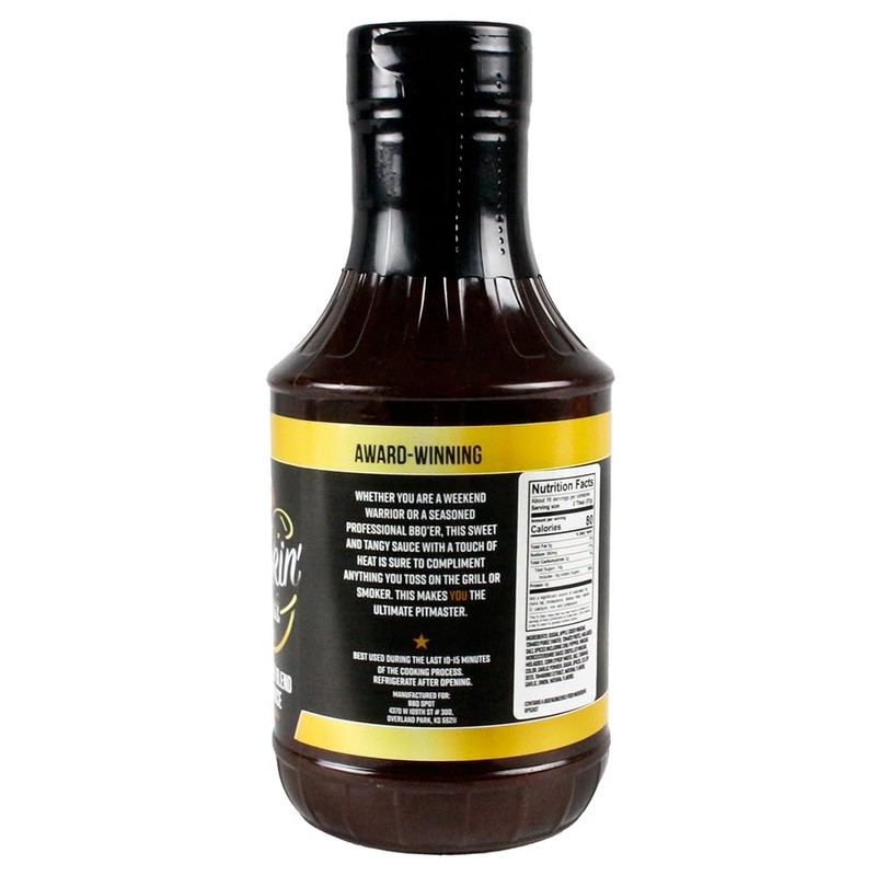 Smokin Hoggz Pitmaster Blend BBQ Sauce Sweet Tangy Hint of