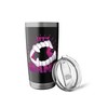 Let's Vamp Saying with Vampire Fangs Stainless Steel Insulated Tumbler
