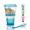 Cereal On The Go, Cup Container Breakfast Drink Milk Cups