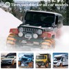 badaren Snow Chains, Pack of 5 Emergency Non-Slip Universal Car