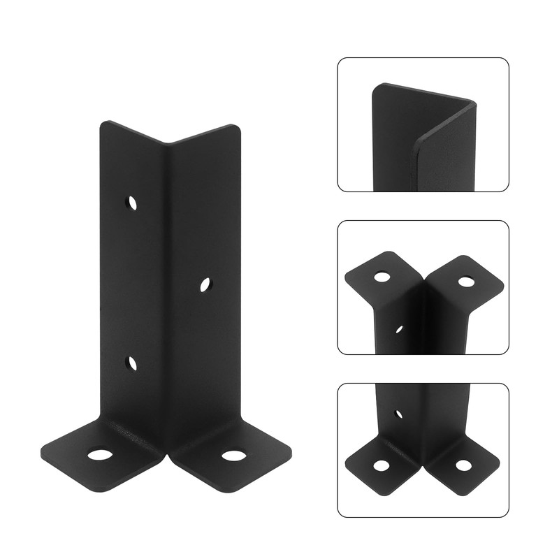 Beowanzk Fence Post Brackets, Fence Brackets, Fence Posts, Fence Post