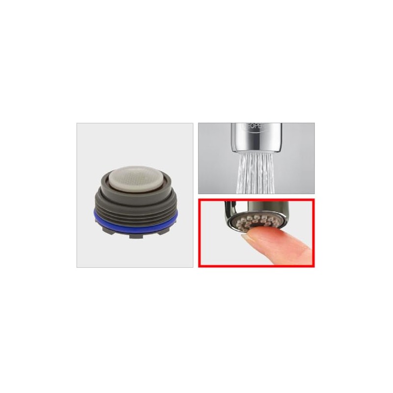 Neoperl SLC Spray Cache Faucet Aerator PCA Low Flow 0.35