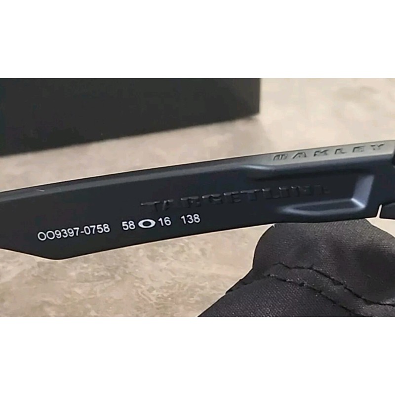 Oakley 🔥 OAKLEY TARGETLINE MATTE BLACK WITH PRIZM JADE POLARIZED