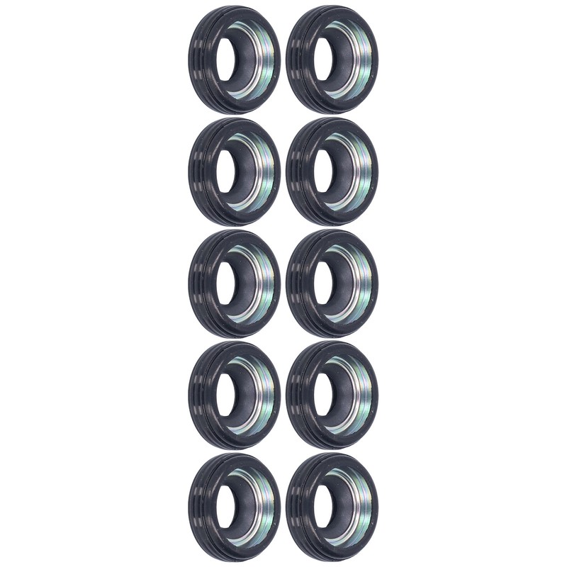 10 Pcs Automotive Air Conditioning Compressor Shaft Seal Kit Corrosion