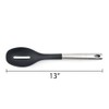 Luciano Gourmet 13” Slotted Spoon – Nylon Cooking Spoon, Temperature