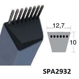 CONTITECH spa2932 V-Ribbed Belt