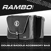 Rambo Bikes Double Saddle Bag - 20L Capacity Waterproof Bag