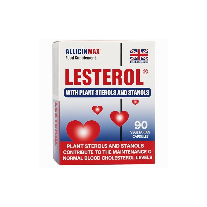 Alllicin-Max Lesterol | Plant Sterols Stanols & Garlic | 90