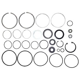 Power Steering Seals - Heavy Duty Power Steering Gear Seal Kit for Saginaw 710 Dual Piston Metric | Precision Fit Auto Replacement Parts | Power Steering Gear Repair Kit
