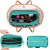APSOONSELL Felt Bag Organizer Bag in Bag Insert Lightweight Freestanding