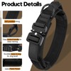 Relux Tactical Dog Collar (Black, X-Large)