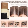 LOPHE 25 Piece Eyebrow Powder Set, 1 Step Brow Stamp
