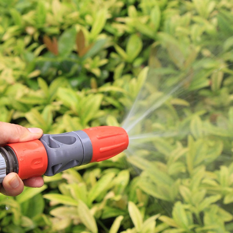 Garden Water Hose Nozzle Sprayer Connector Kit Household Car Washing
