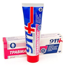 911 TRAVMALGON gel-balm massage for back pain 100ml